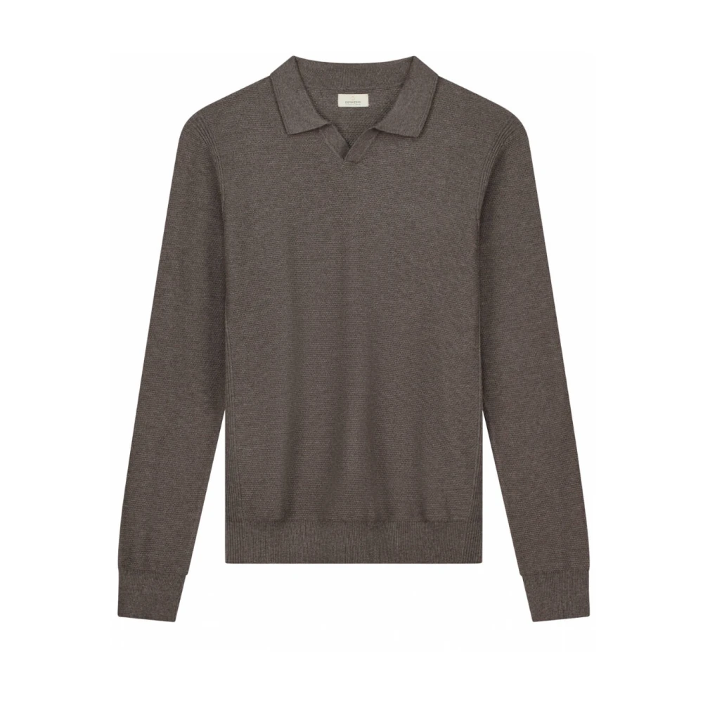 Dstrezzed Mercury Polo Pullover Brown Heren