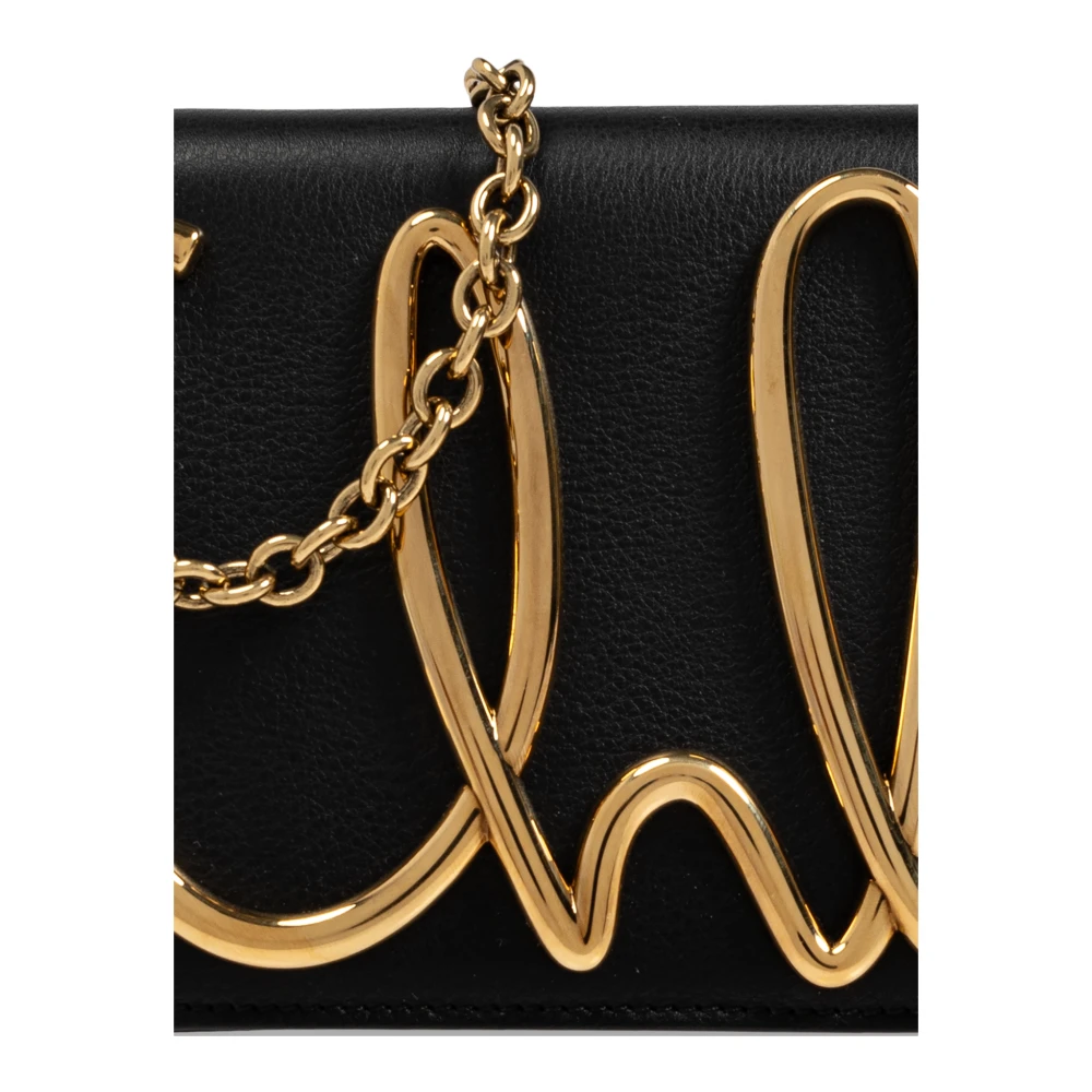 Chloé Schoudertas met logo Black Dames
