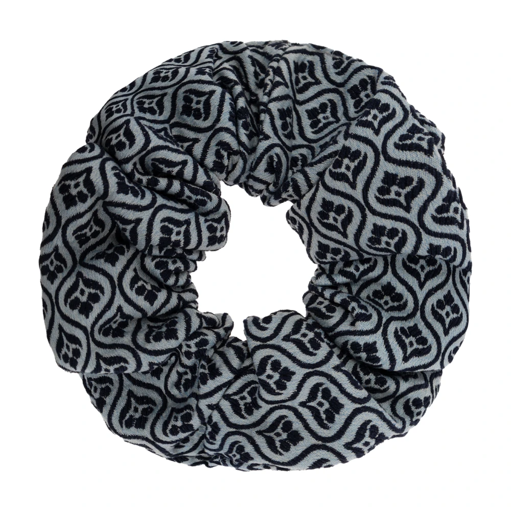 ETRO Gebloemde haarelastiek Blue Dames