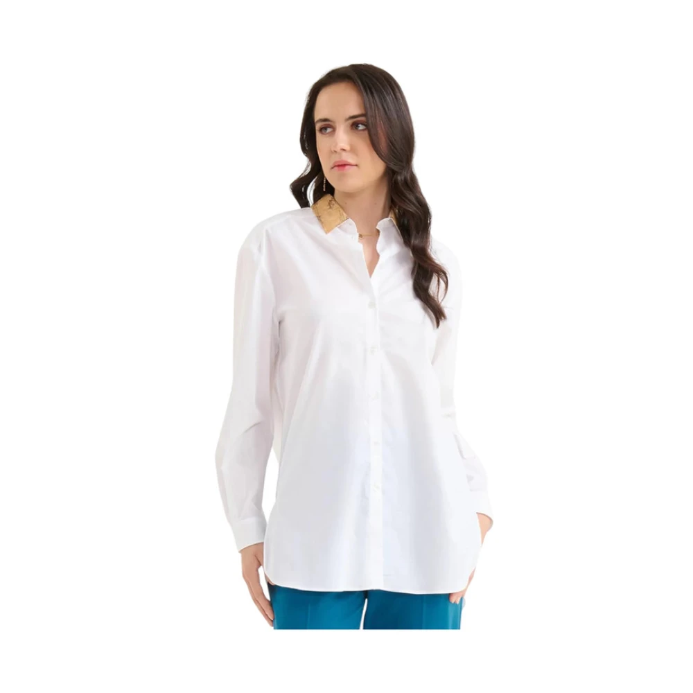 Alviero Martini 1a Classe Lange mouwen shirt White Dames
