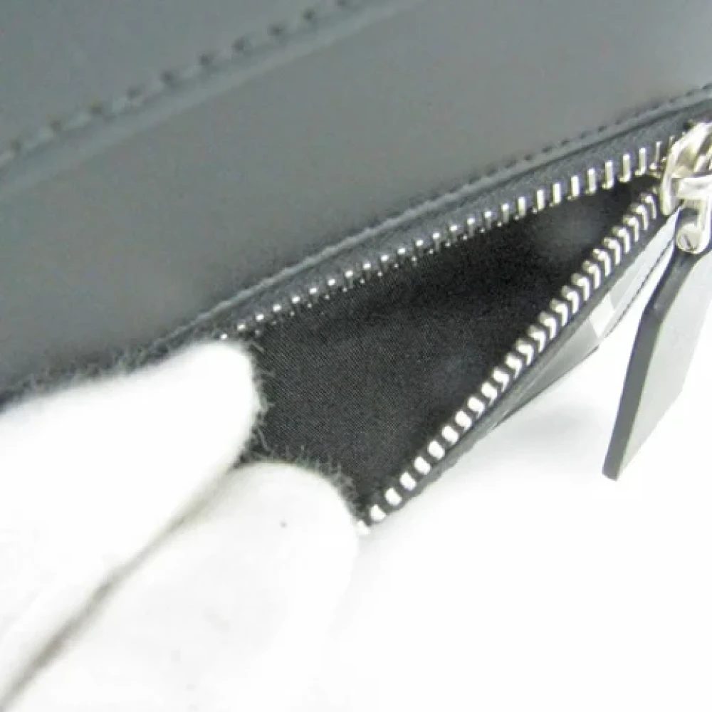 Valentino Vintage Pre-owned Leather pouches Black Dames