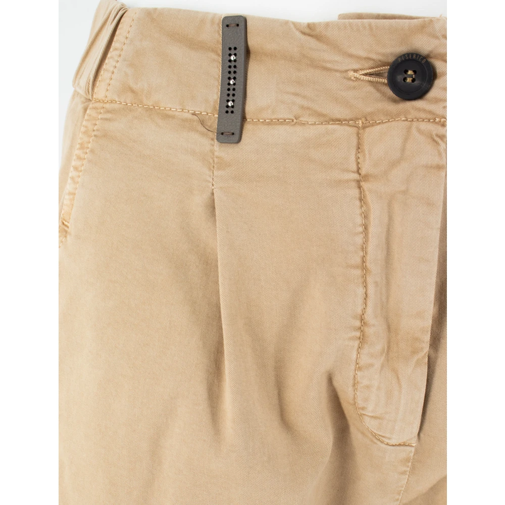 PESERICO Trousers Beige Dames