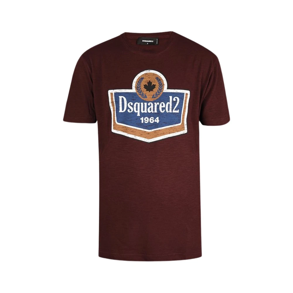 Dsquared2 - Tops > T-Shirts - Red - Dsquared2 - Modalova