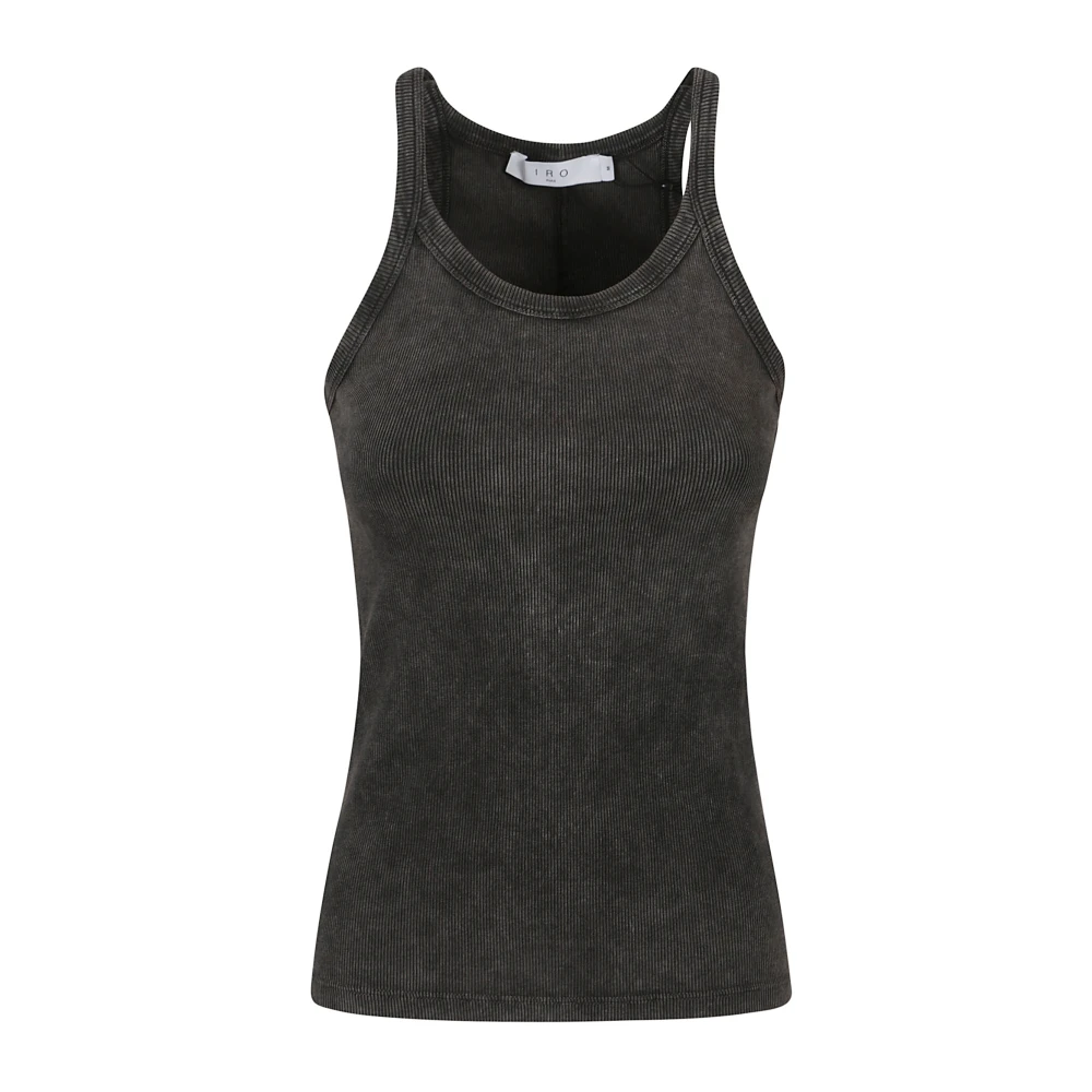 IRO Stijlvolle Tanktop voor Vrouwen Black Dames