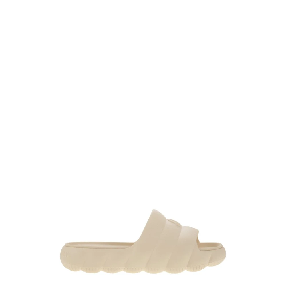 Moncler Beige Lilo Slides - Female - Sliders - 5 Uk - Shoes