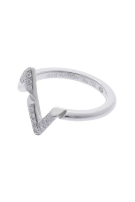 Pre-owned Louis Vuitton Silver Ring