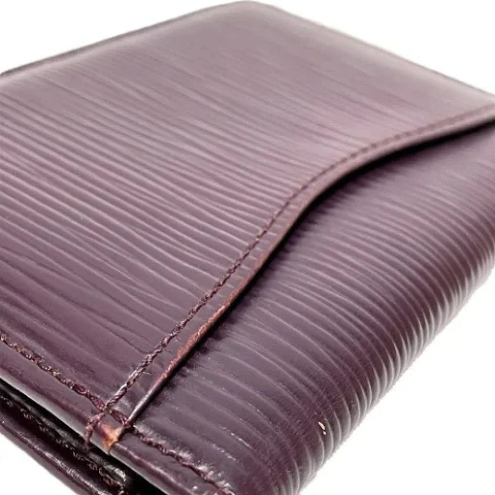 Louis Vuitton Vintage Pre-owned Leather key-holders Purple Dames