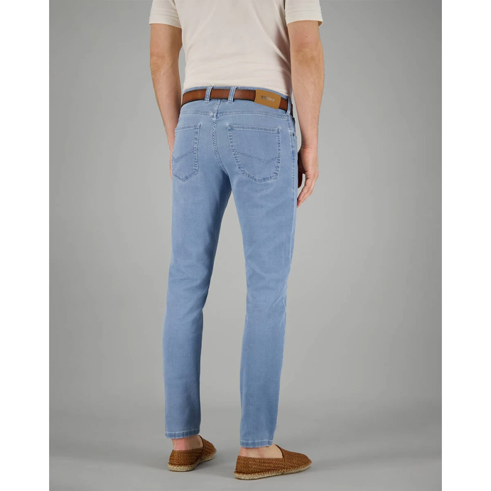 Gardeur Slim Fit 5-Pocket Sandro Broek Blue Heren