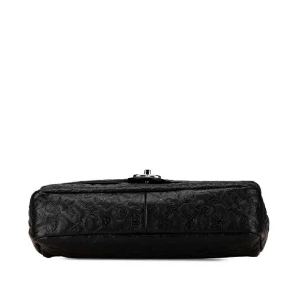 Chanel Vintage Pre-owned Leather chanel-bags Black Dames