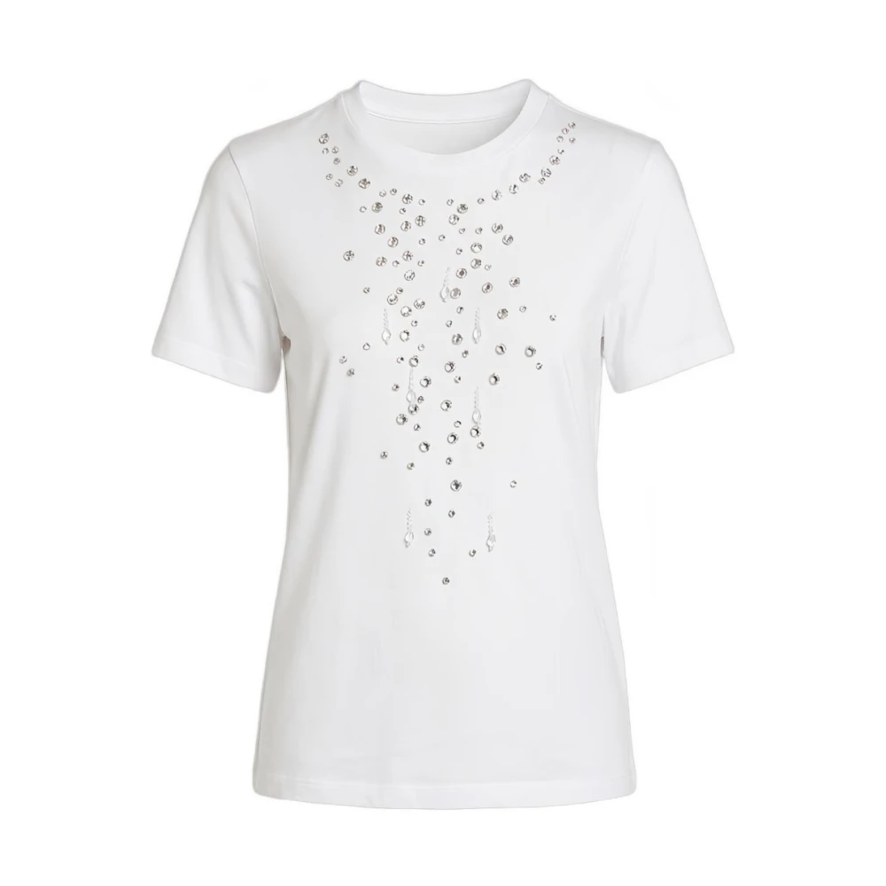 Marella Women's White T-Shirts, L, T-Shirts