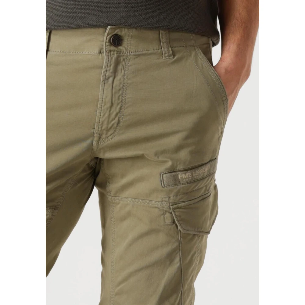 PME Legend Groene Cargo Stretch Twill Broek Green Heren