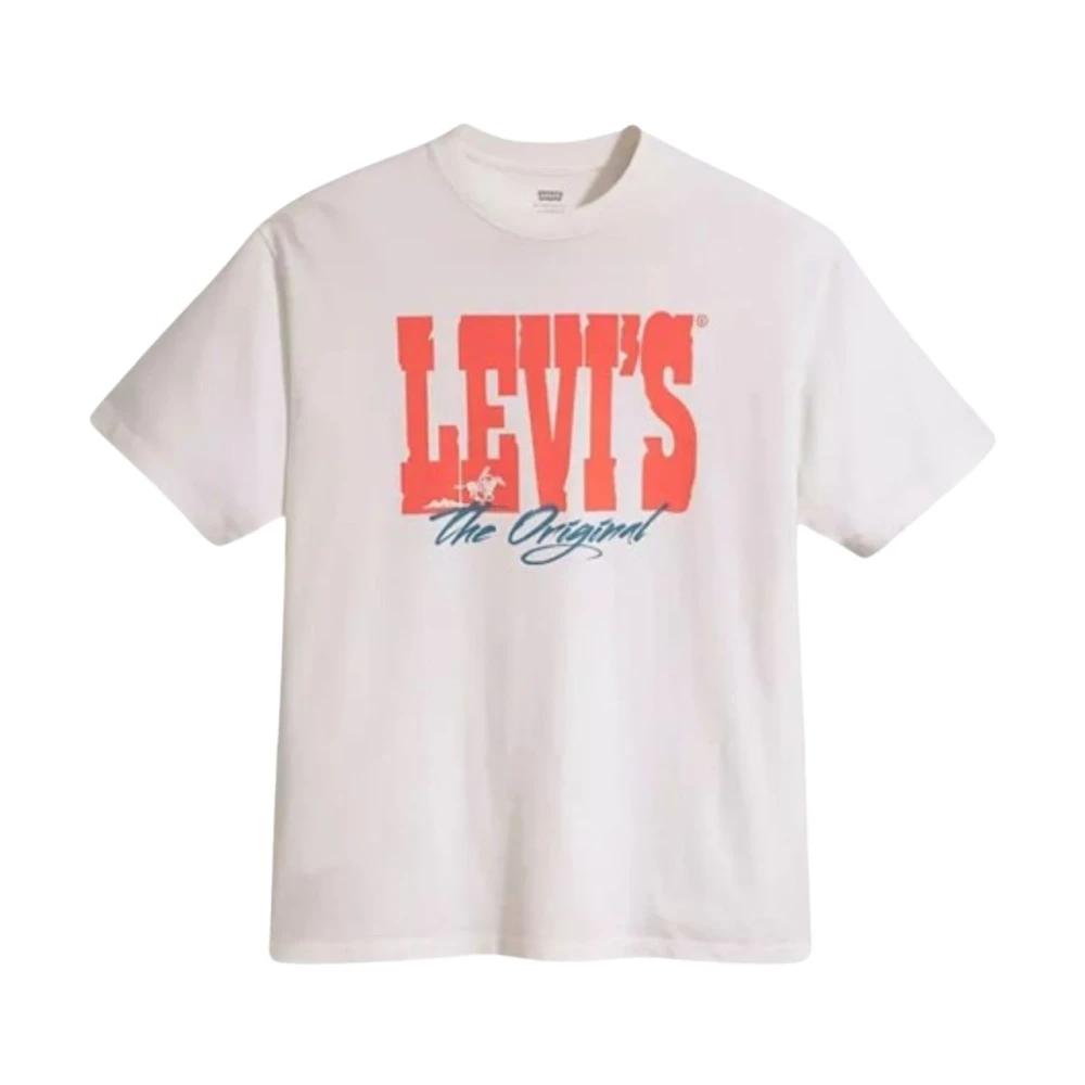 Levi's Vintage Grafische Tee voor Mannen White Heren