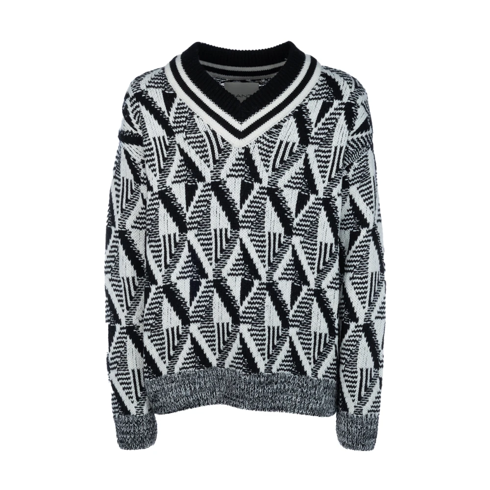 Knitwear > V-neck Knitwear - - Gant - Modalova