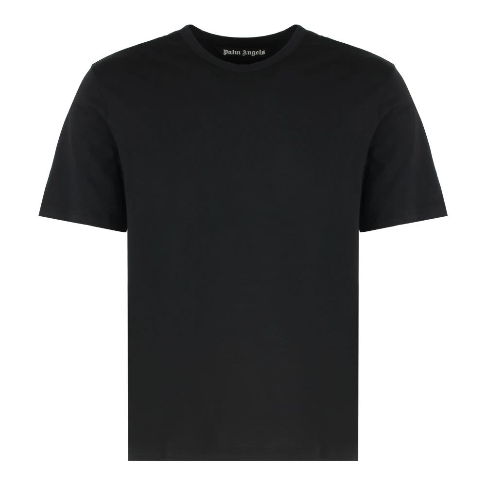 Palm Angels Herren Schwarz Oberteile, K, Sgröße: