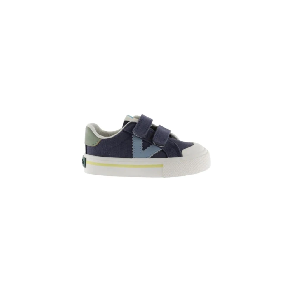 Victoria Unisex Kids Blue Tribu Basket Tiras Lona