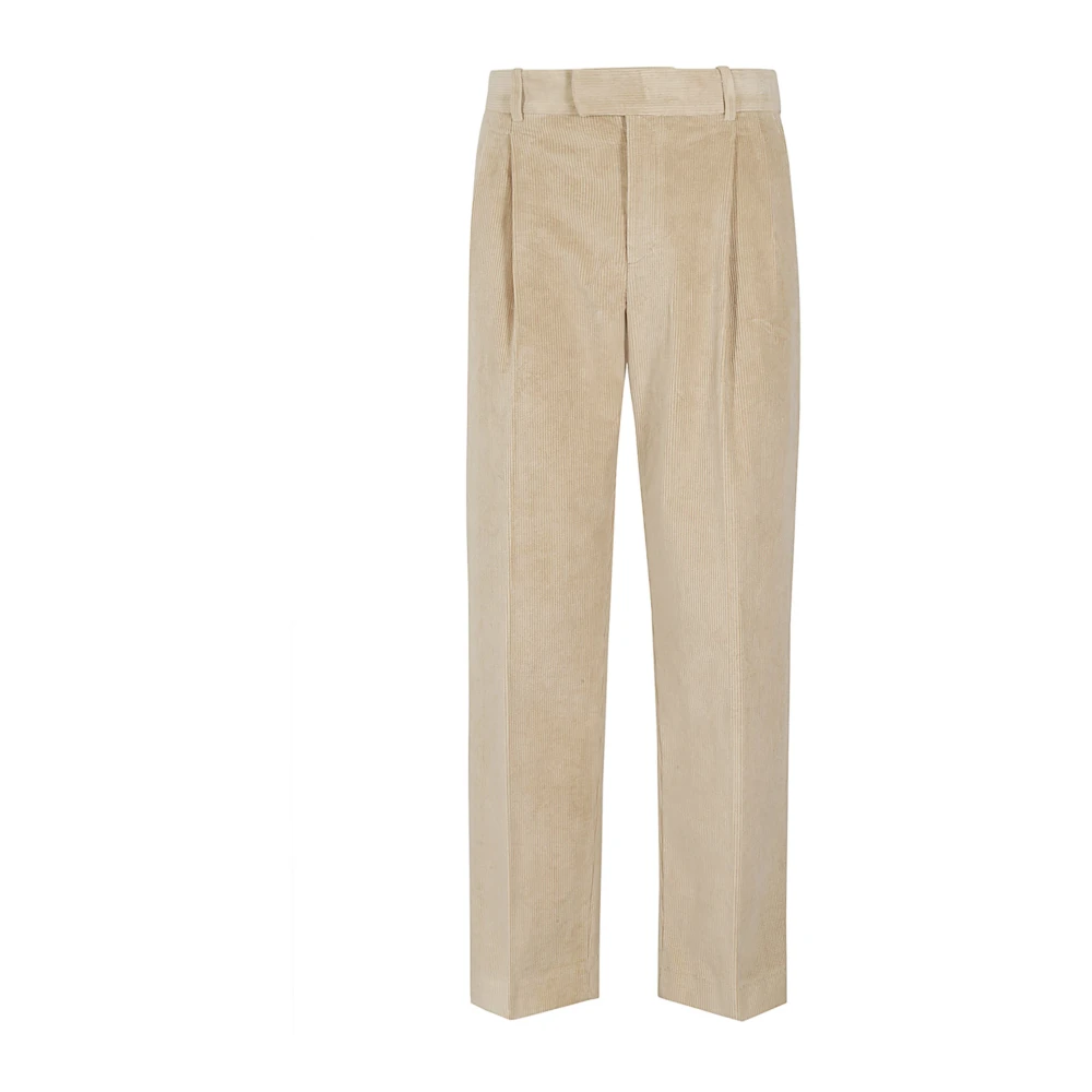 Drole de Monsieur Corduroy Golfbyxor Beige, Herr