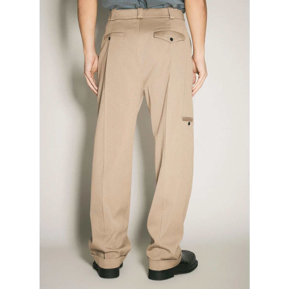 Eytys Twill Trinity Broek met Knotted Hardware Beige Heren