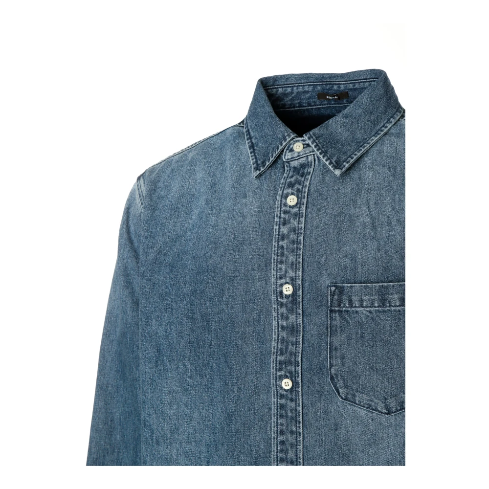 Denham Noah Denim Overhemd Blue Heren