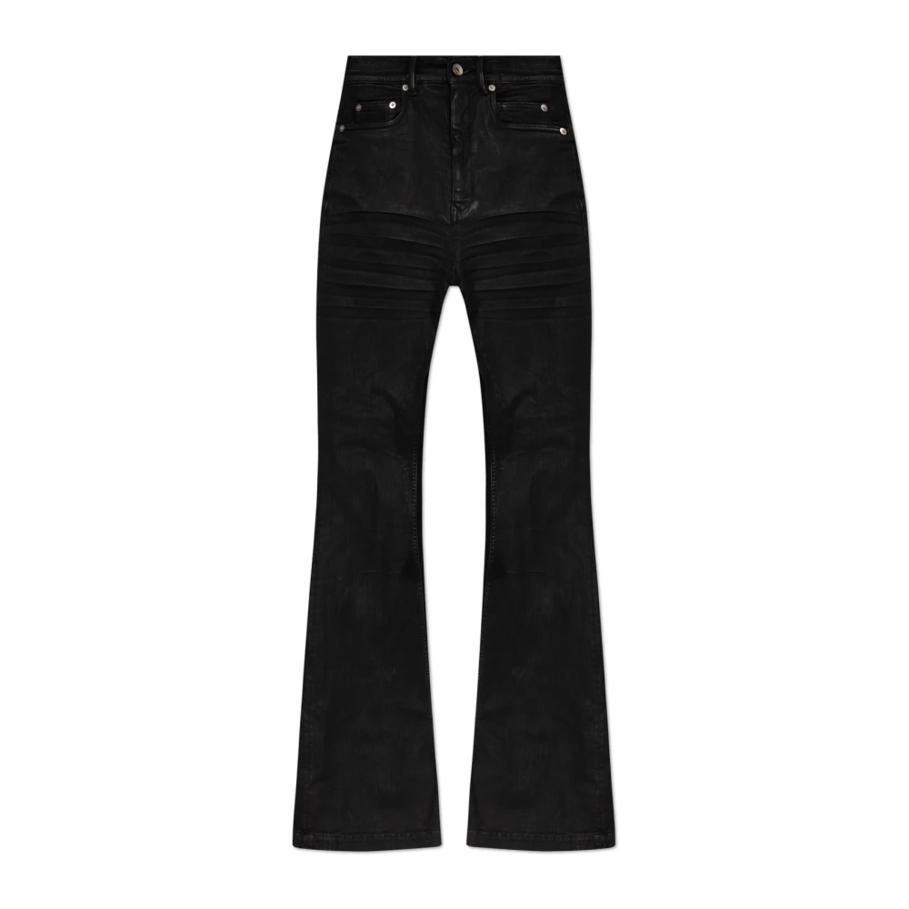 Rick Owens Jeans Bolan Black Dames