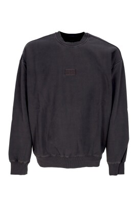 black-crewneck-fleece-with-embroidered-logo