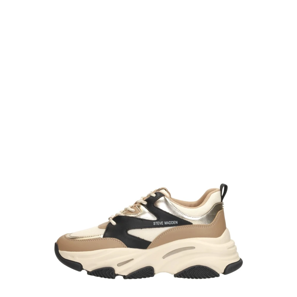 Steve Madden Progressive Sneaker Dames Schoenen Beige