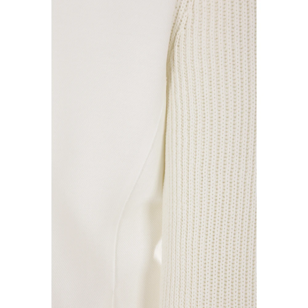 Eleventy Witte jas met klassieke revers White Heren