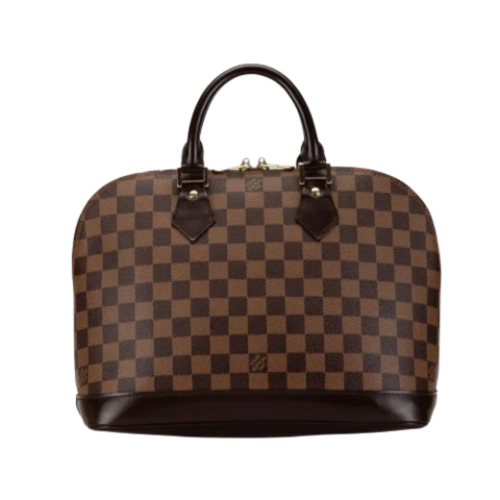 Louis Vuitton Vintage Pre-owned Plastic louis-vuitton-bags Brown Dames