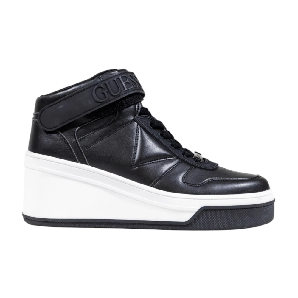 Guess Rubeka Flfruk Ele12 Sneakers Dames Schoenen Zwart