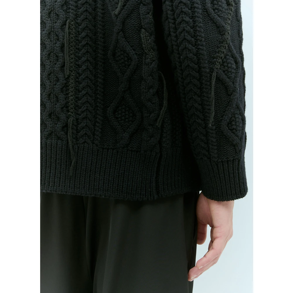 Junya Watanabe Knitwear Black Heren