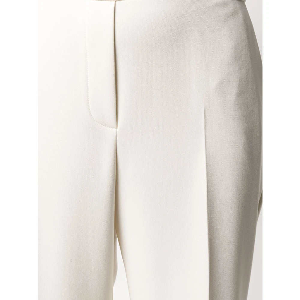 Theory Witte Crop Broek met Zakken White Dames