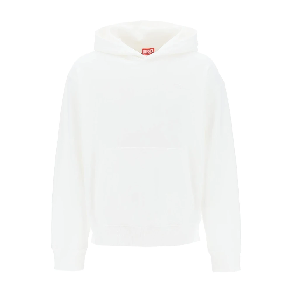 Diesel Hoodies White Heren