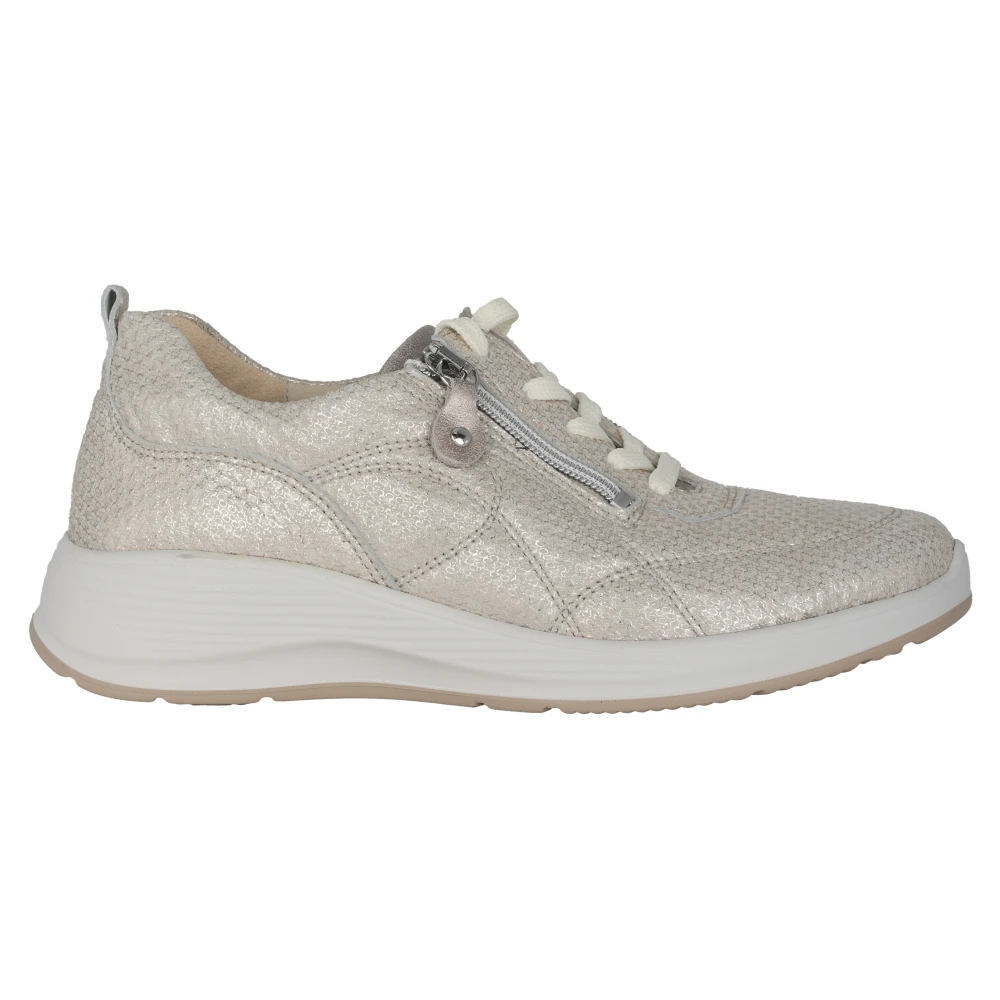 Waldläufer Wijde Sneakers – Dames Schoenen Grijs