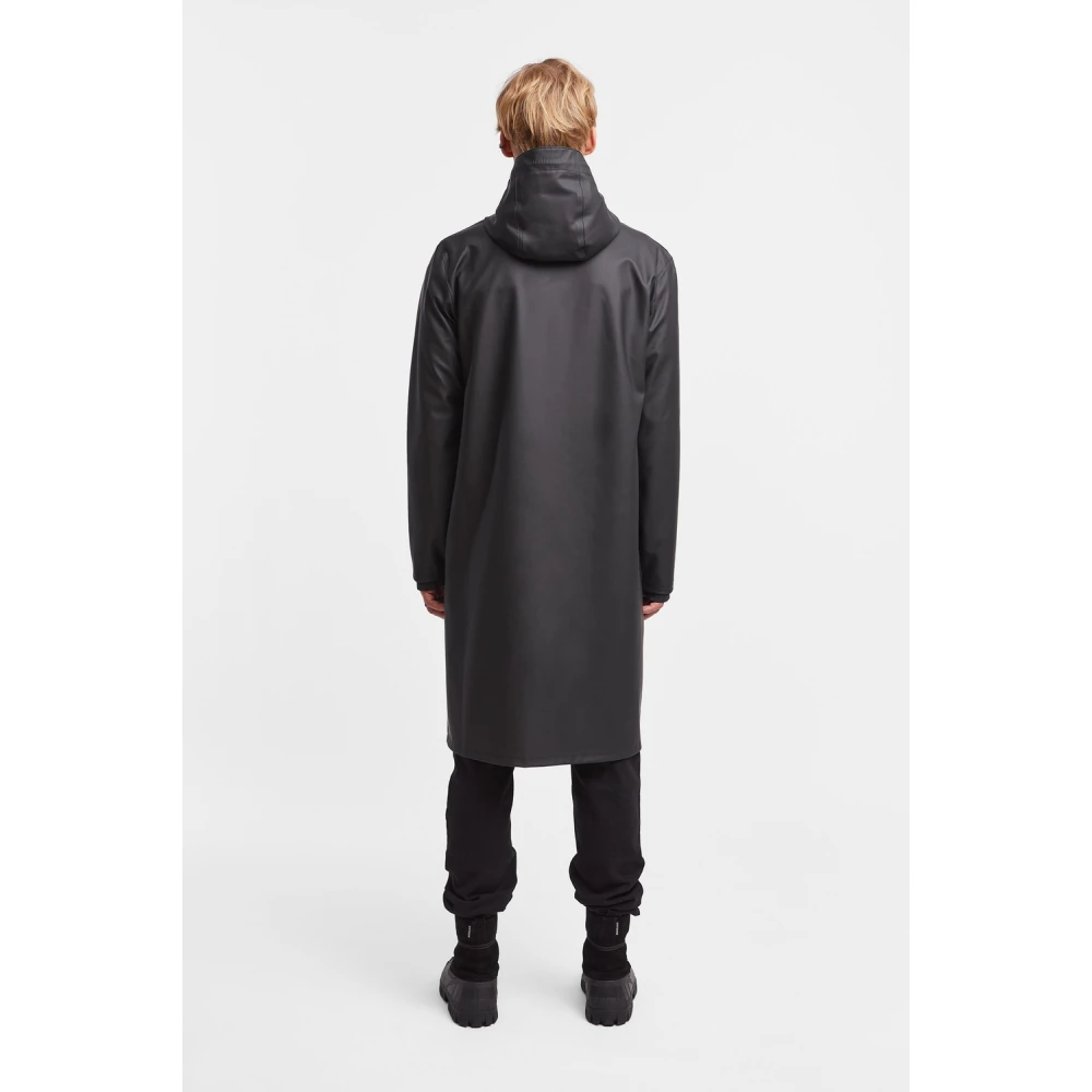 Stutterheim Urban Waterdichte Hooded Rits Parka Black Heren