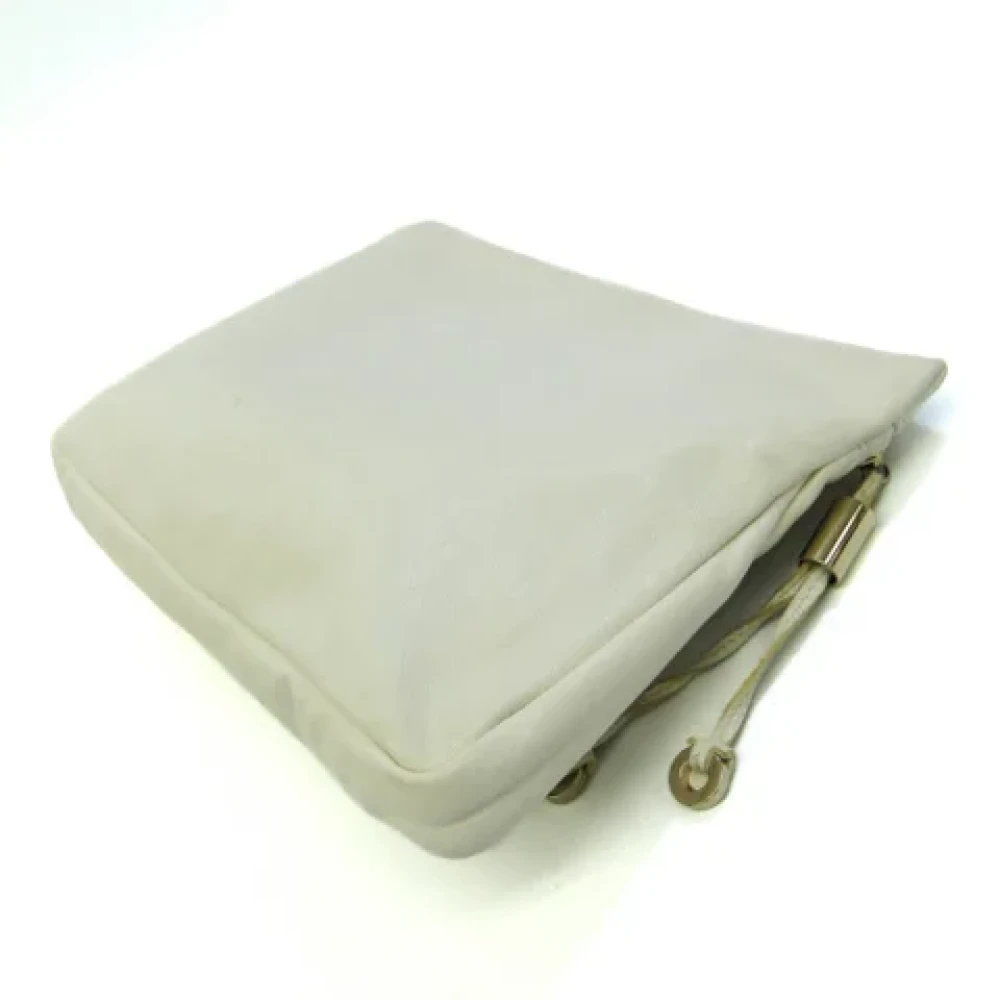 Jimmy Choo Pre-owned Leather clutches White Dames