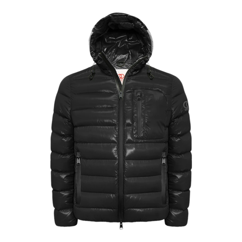 Oosy Zwarte Piumino Jas Black Heren