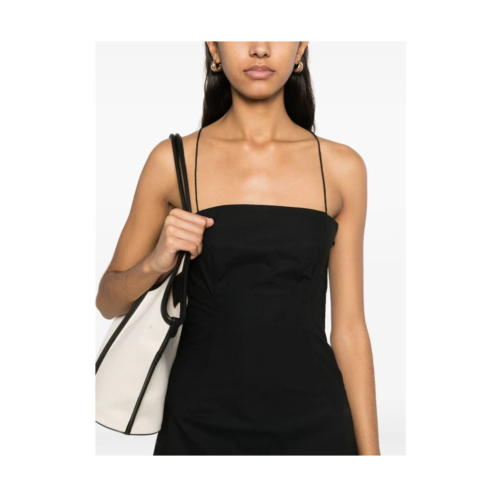 Faithfull the Brand Zwarte Bandeau Stijl Jurk Black Dames