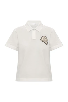 Polo T-shirt med logotyphål