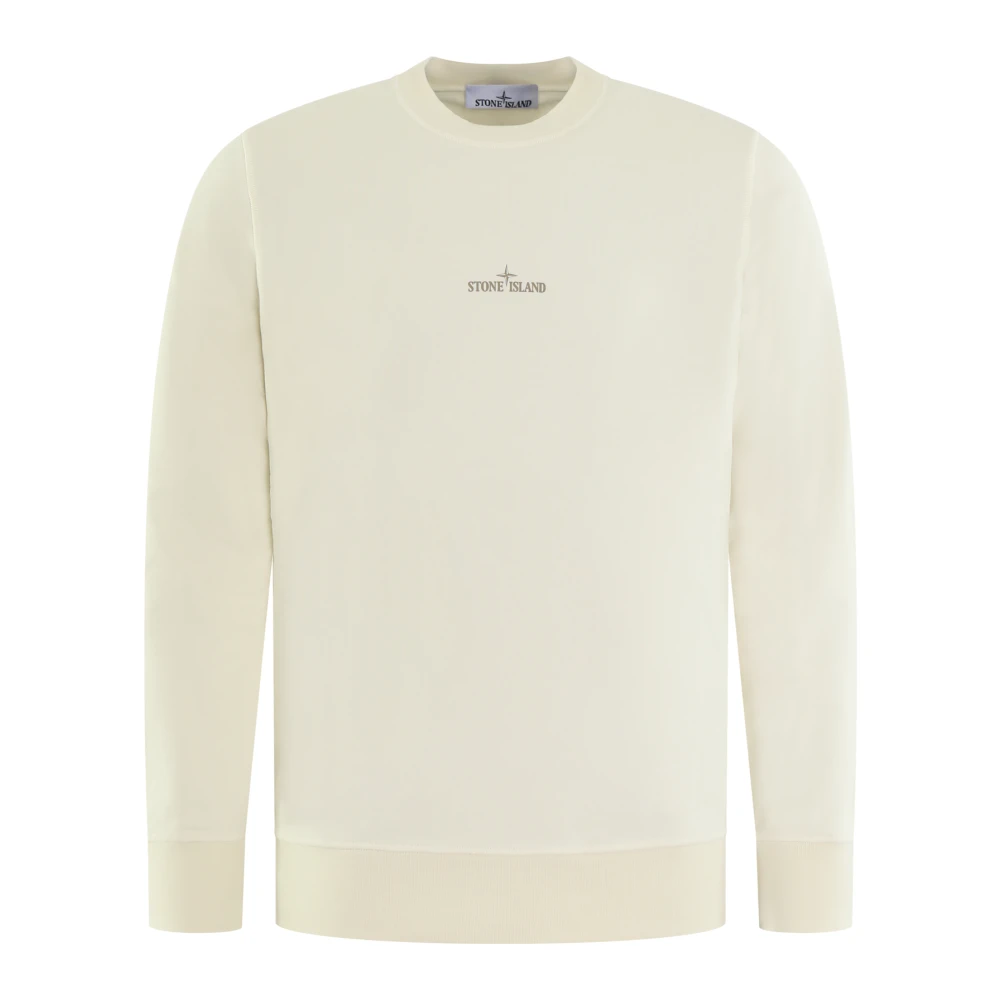 Stone Island Herr Sweatshirt Beige, Herr