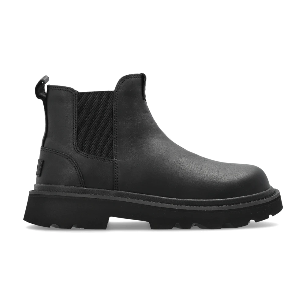 Ugg M Chelsea Lug Leather Chelsea Boots - Male - Chelsea Boots - Black - 7 Uk - Shoes - Image 2