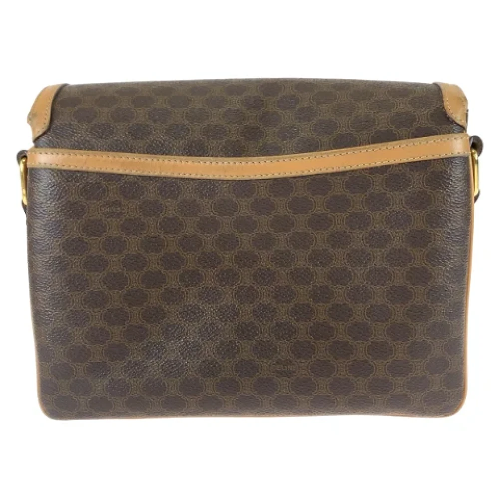 Celine Vintage Pre-owned Canvas celine-bags Brown Dames