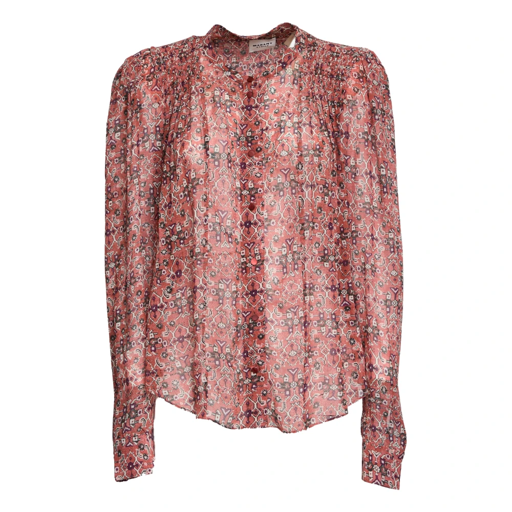 Isabel Marant Women's Orange Noeline Blouse - Blouses - 2XS - Blouses & Shirts