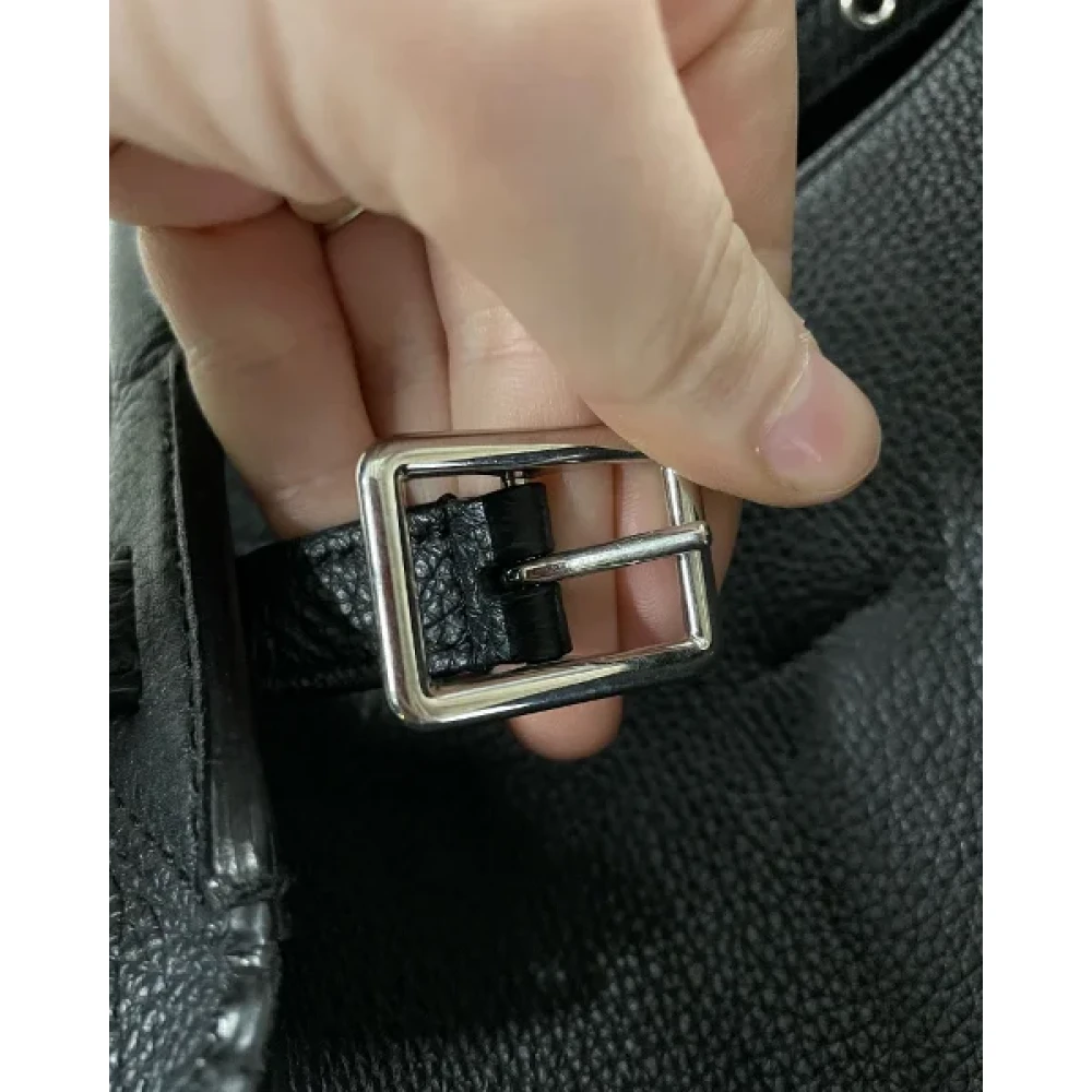 Celine Vintage Pre-owned Leather celine-bags Black Dames