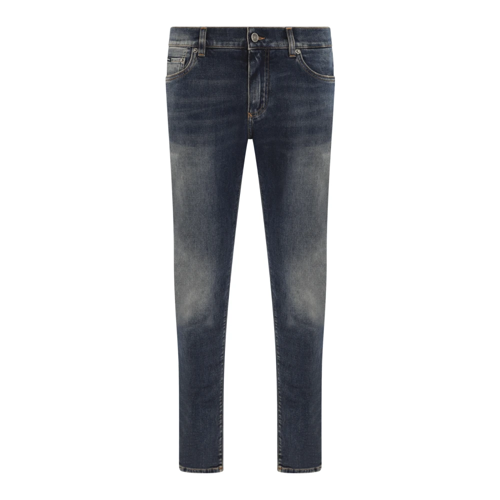 Dolce & Gabbana Heren Stijlvolle Broek Blue Heren
