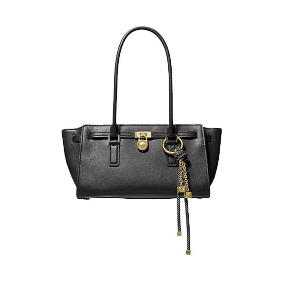 Michael Kors Women's Black Chic Hamilton Moderne Satchel Bag
