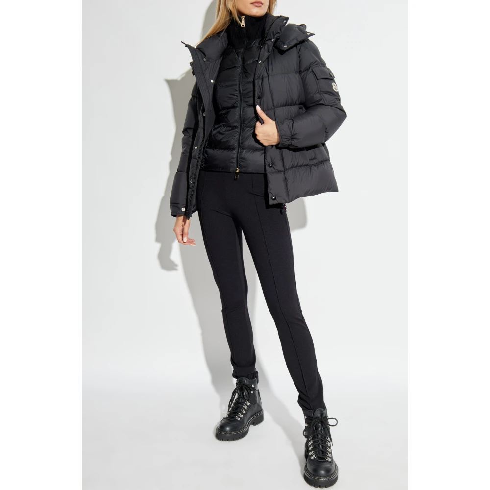 Moncler Broek met plooien Black Dames