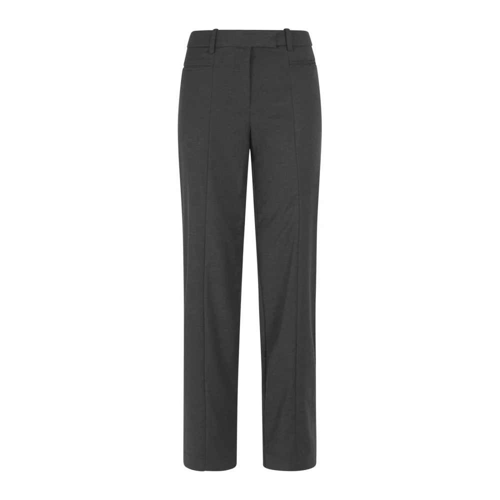 Remain Birger Christensen Slim Suiting Pants Gray Dames