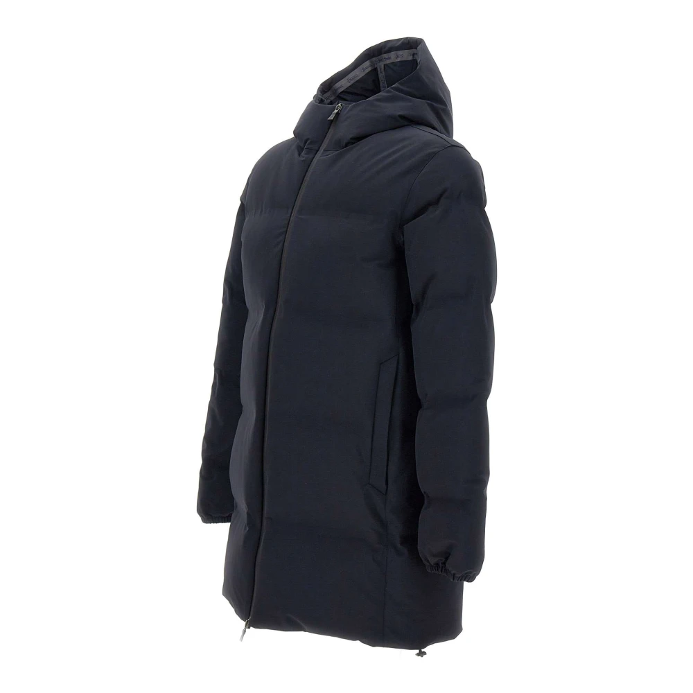 Herno Heren Zwarte Parka Jas Black Heren