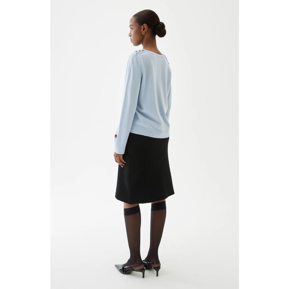 Busnel Annika Top IJsblauw Blue Dames