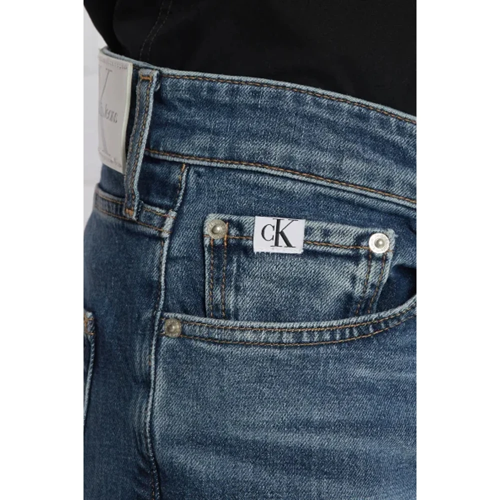 Calvin Klein Jeans Stijlvolle Denim Broek Blue Heren