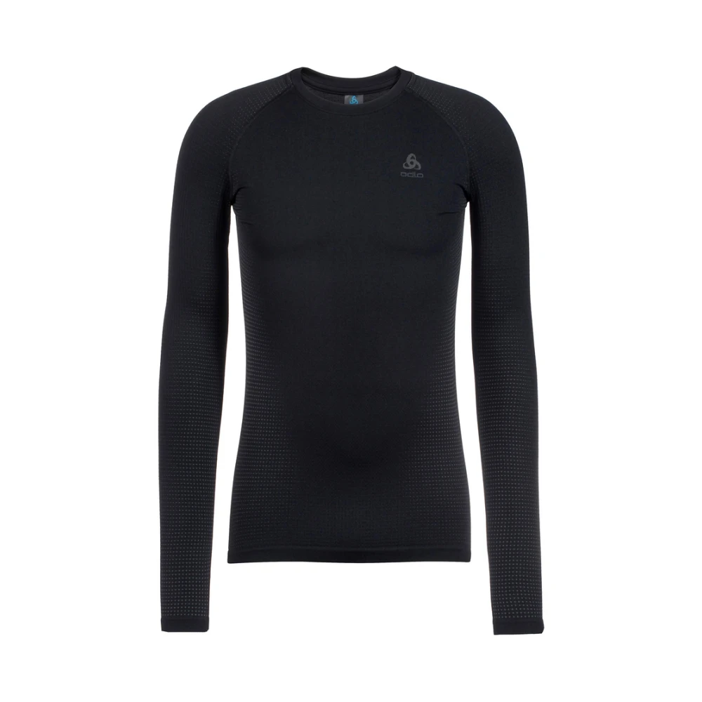 Odlo Comfortabel Dagelijks Langarmshirt Black Heren